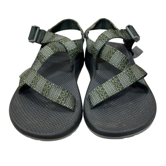 Chaco Men's Sport Sandals Green Hiking Size 10 Outdoor Walking - Picture 3 of 9
